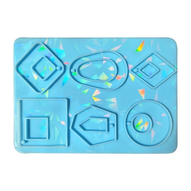 Resin Mould Pendant Jewellery Molds Earrings Mold for DIY Crafts