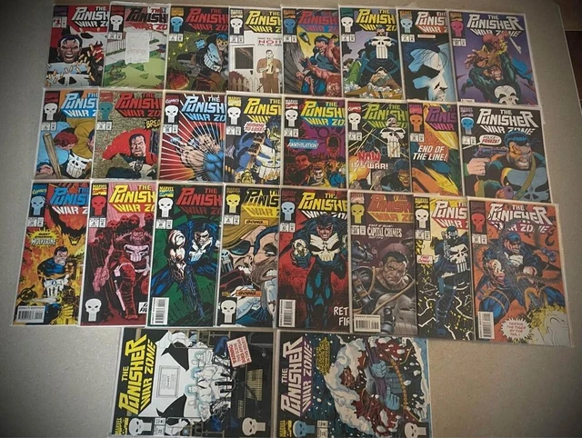 The Punisher: War Zone (Marvel Comics 1992) Parts 1-26 BAGGED AND BOARDED