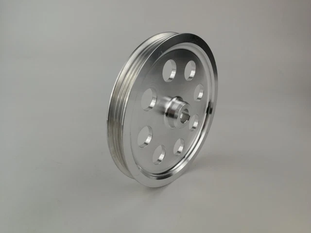 Lightweight Power Steering Pulley for Toyota Supra 7MGTE 7M-GTE 86-92 Polished