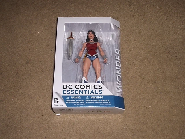 DC COMICS ESSENTIALS Action Figure Wonder Woman Moc Boxed Brand New EUR ...