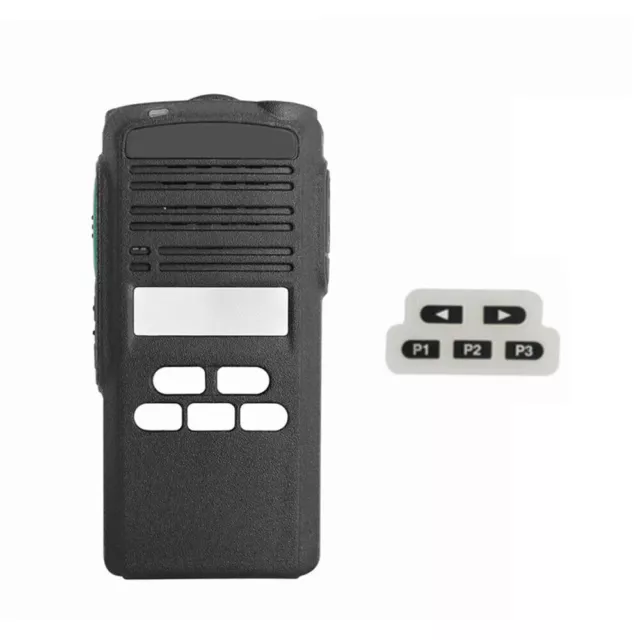 New Housing Case Black Front Cover Housing Kit for CP185 Portable Two Way Radio