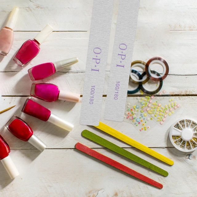 Nagelpolitur Nagelwerkzeuge Maniküre-Werkzeug Nagelschleifer Sandpapier