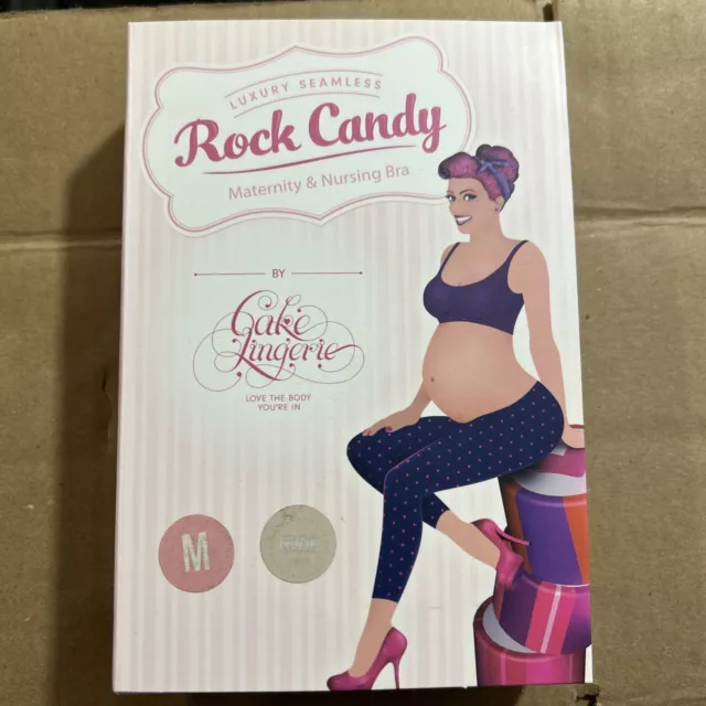 Rock Candy By Cake Lingerie Maternity Bra Nude Size Medium