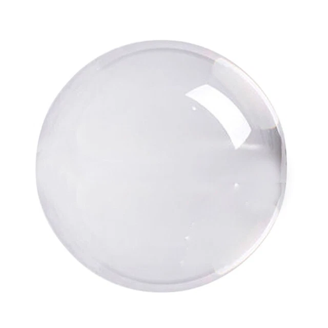 Sfera di Cristallo di Vetro Trasparente un Colori Sfera Curativa Fotografia M2U1