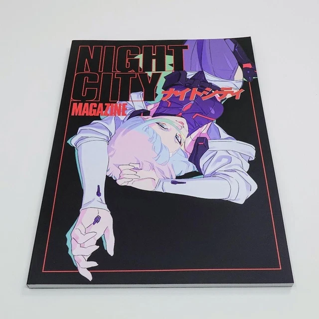 NIGHT CITY MAGAZINE Cyberpunk Edgerunners Staff Art Book