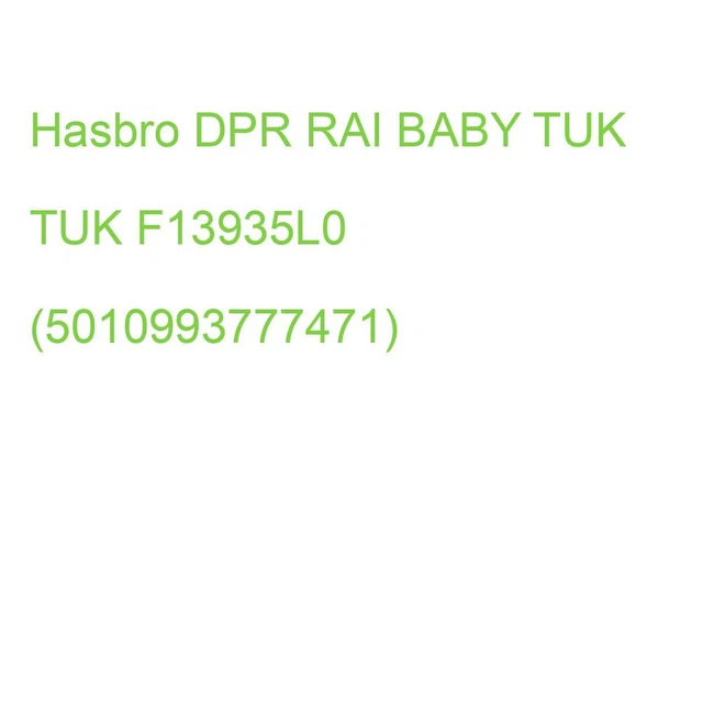 Hasbro DPR RAI BABY TUK TUK F13935L0 (5010993777471)