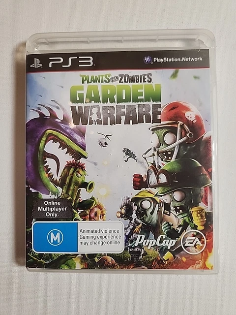 Plants Vs Zombies (ONLINE GAME) Playstation 3 PS3 EXCELLENT Condition