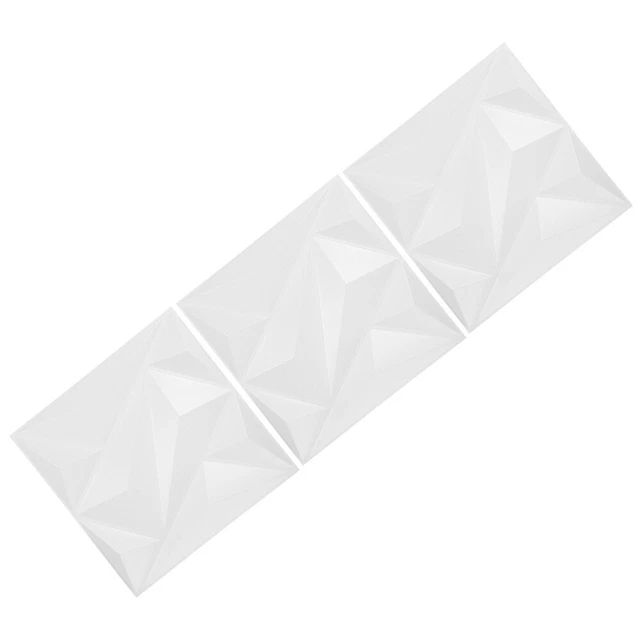 3 pz pannelli da parete testurizzati carta da parati 3D pannelli da parete 3D decorazioni da parete interne