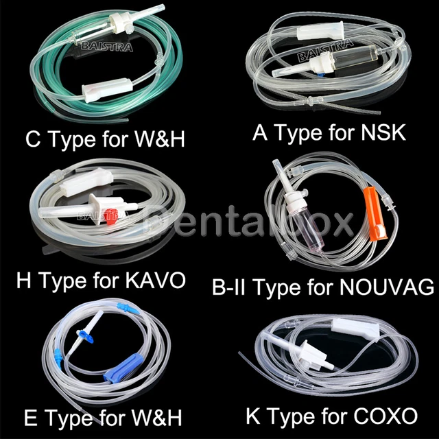 Dental Surgical Irrigation Hose Set Disposable Tube Fit W/NSK/COXO/KAVO/AZDENT