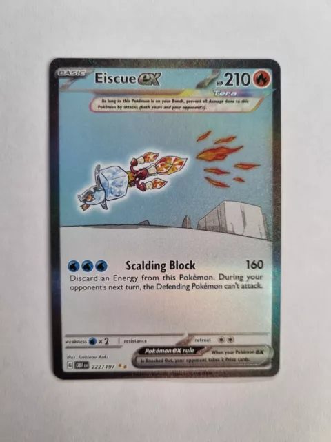 Poppy 220/197 SV3 Obsidian Flames Ultra Rare Pokemon English NM