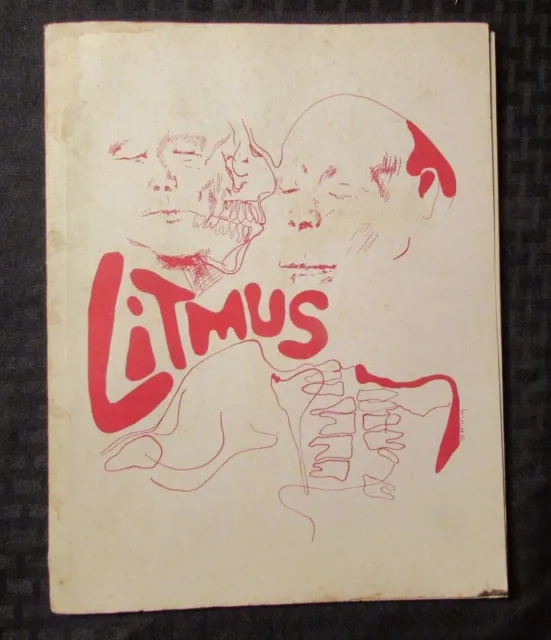 1967 Litmus #3 Ottimo Poetry Counterculture John Sinclair MC5 46 Quaderni Raro