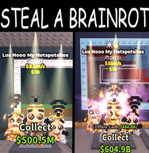 Figurine Steal A Brainrot – Los Nooo My Hotspotsitos 24.7m/s – Roblox