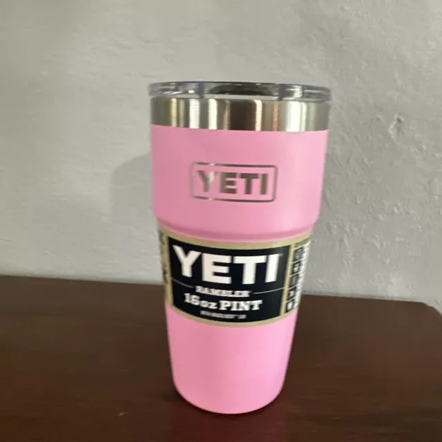 Yeti - Rambler 16 oz Stackable Pint - Power Pink – Sunset & Co.