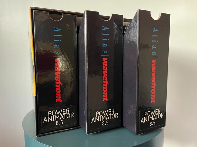 ALIAS | WAVEFRONT POWER ANIMATIOR v8.5 - Complete Docs and Discs IRIX - SGI