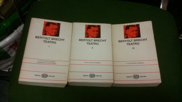 BERTOLD BRECHT - TEATRO - EINAUDI NUE NUOVA SERIE 1978, 21mg22