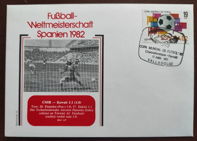 Éventail En Carton – Coupe Du Monde De Football 1982 (Espagne) – Vintage, Collection