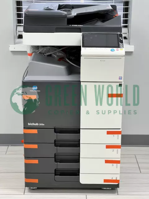 Konica Minolta Bizhub 308e Monochrome 30ppm Multi-Function New Open Box