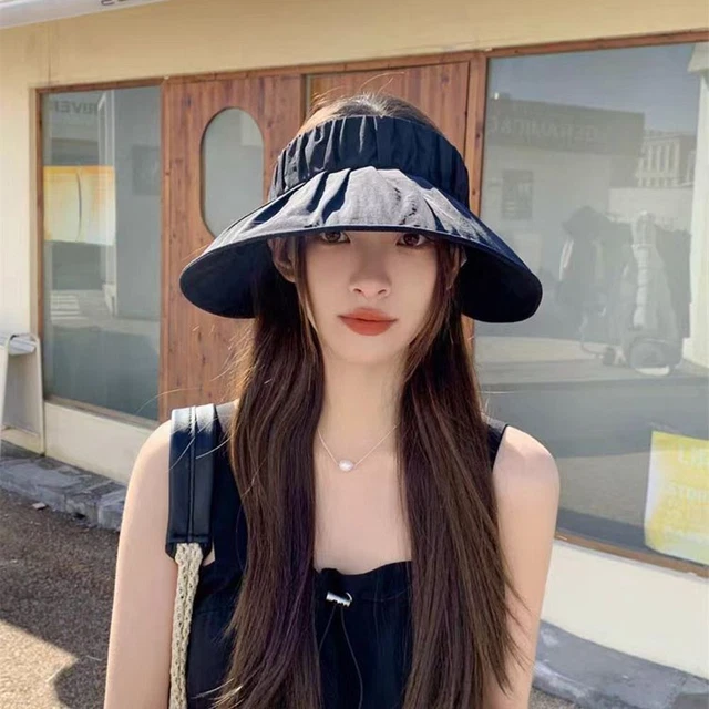 Dafunna Donne Cappello Tesa Larga Pieghevole Organza Cappello Di Estate - Foto 8