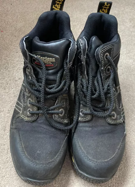 DR MARTENS STEEL toe cap boots size UK6 black good condition. £7.50 ...