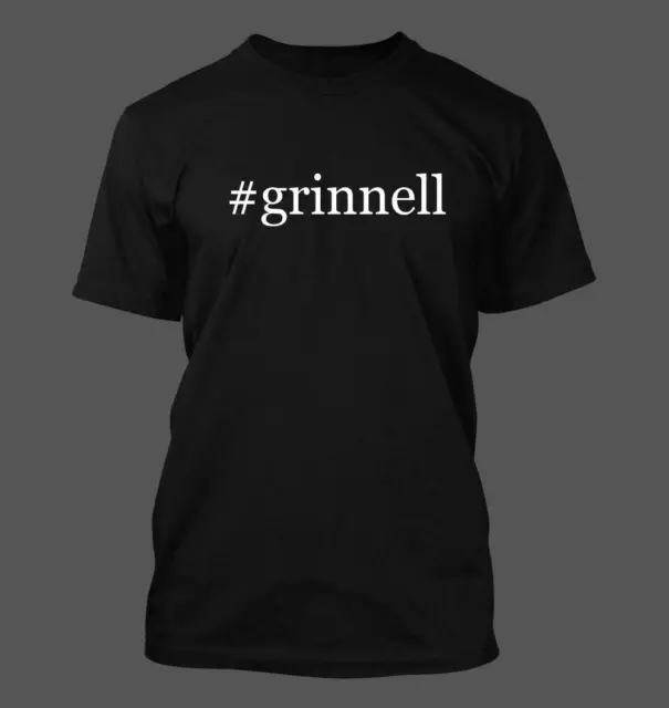 #grinnell - Men's Funny Hashtag T-Shirt NEW RARE