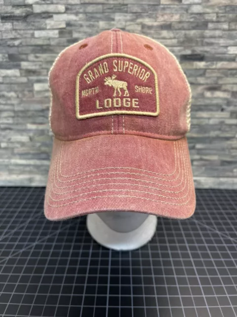 Grand Superior North Shore Lodge, Hat Snapback, Mesh, Embroidery Patch Cap (BE)