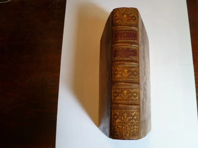 1776 - Lot 2 Vol- Edt Ori-Dictionnaire De L’industrie -Sciences-Tome Iii + 1 Vol