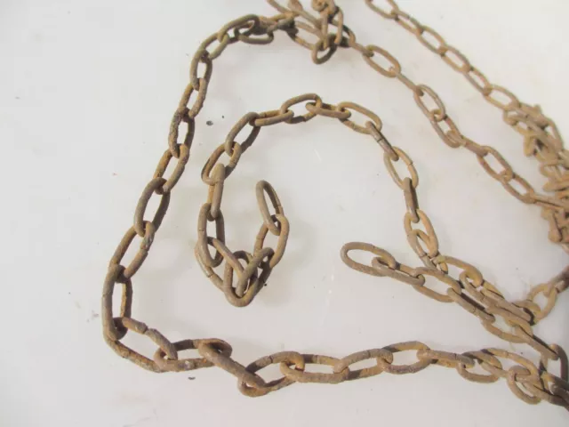 Vintage Iron Lighting Chain Lantern Hanger Light Old Cistern Switch Pull Deco