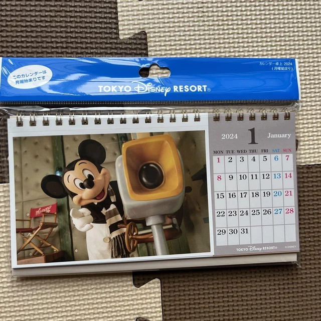 DISNEY 2024 DESK Calendar Mickey Friends Live Action 60.74 PicClick
