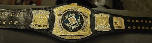 WWE Rated R Spinner Custom Made Green Championship Belt EDGE Kids/Junior Size