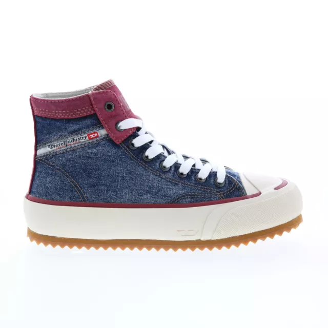 Diesel S-Principia Mid Y02740-P1473-H8954 Mens Blue Lifestyle Sneakers Shoes