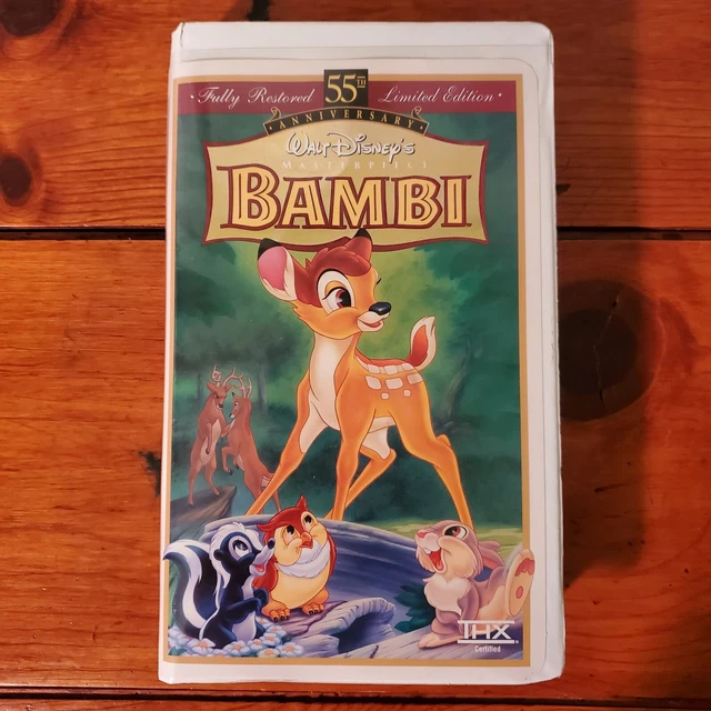 BAMBI WALT DISNEY VHS Tape Masterpiece Collection Sealed Unopened £5.69