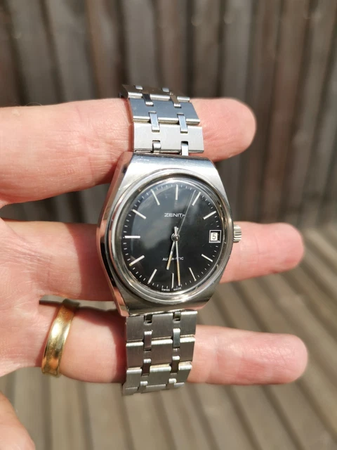 Vintage zenith surf Automatic cal. 2572pc hi beat 28800, royal oak tipe bracelet