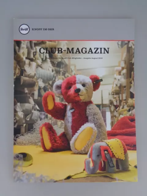 Steiff Club Magazin August 2018 (6154)