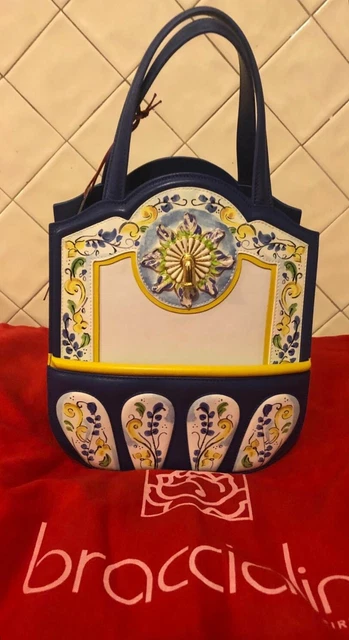STUPENDA BORSA BRACCIALINI tema Fontana Da Collezione Nuova