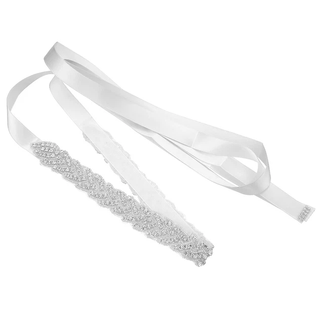 Cintura di cristallo sposa per il matrimonio fascia cintura in strass