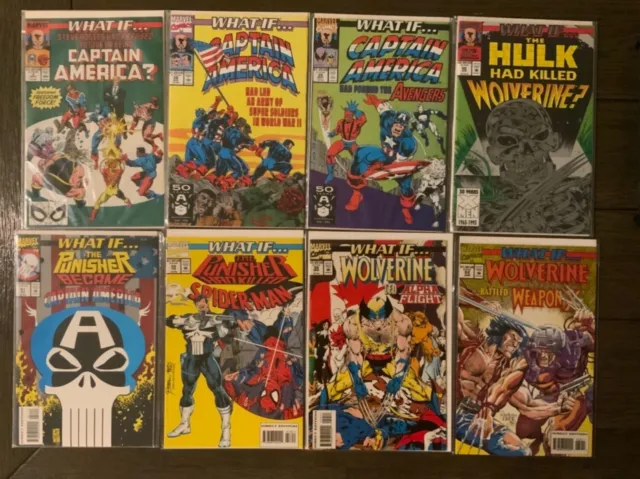 What If? Vol2 Marvel Comics (1989 Series) Comic Book Lot: See Description NM