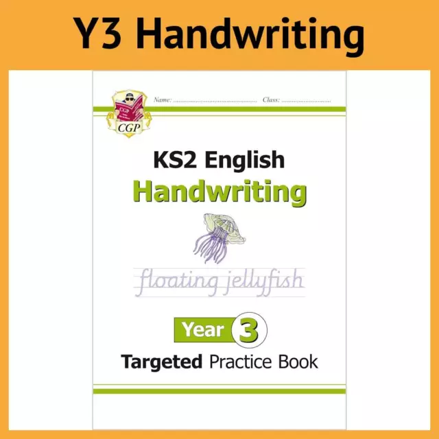 Year 3 Handwriting English Targeted Practice Book | with Answers | CGP NEW