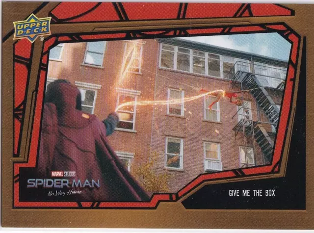 Upper Deck 2023 Marvel Studios Spider Man No Way Casa Nr. 17 Give Me The Scatola