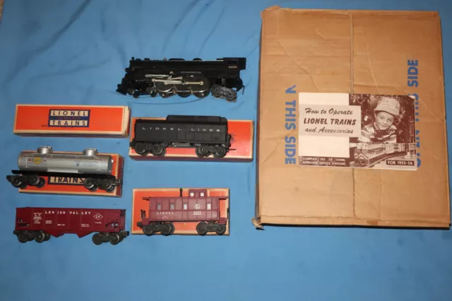 Lionel #507 Freight Train Set with #2055 Steam Locomotive & #6026W Tender