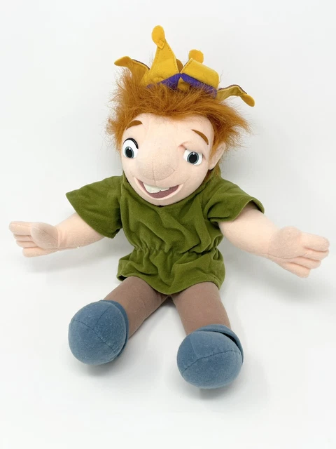 DISNEY HUNCHBACK OF Notre Dame Quasimodo Plush Crown Vintage Mattel ...