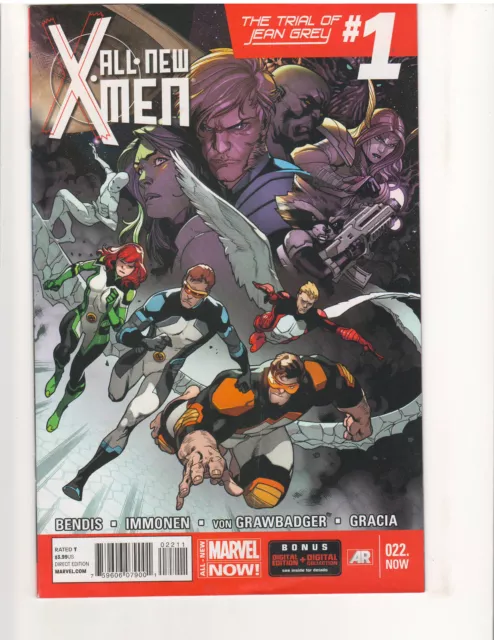 ALL NEW X-MEN #22, "TRIAL OF JEAN GREY, PART 1'", 1st print, NM, (March 2014)