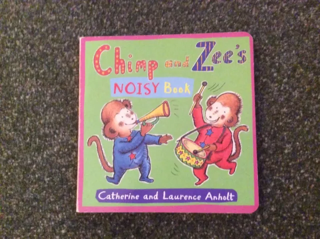 Libro ruidoso de chimpancé y zee