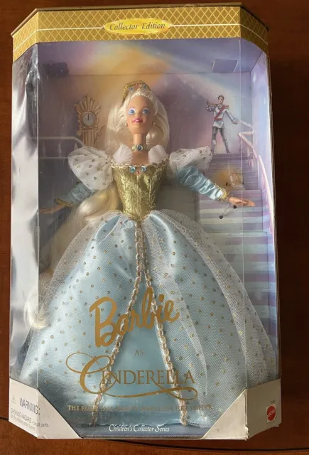 1996 Barbie as Cinderella Children's Collector Series Doll Mattel 16900 NEW NRFB