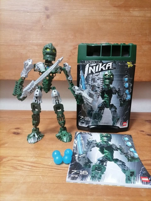 LEGO BIONICLE 8731 INIKA Toa Kongu Complete with Box Instruction