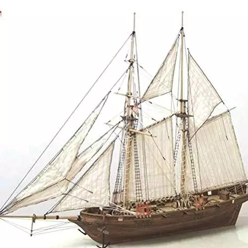 Holzschiff Modelle DIY Schiffsmodell Kit Schiffbausatz Segelschiff Modellbausatz