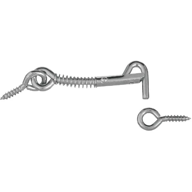 National Steel 2-1/2 In. Safety Gate Hook & Eye Bolt N170746 Pack of 80 National