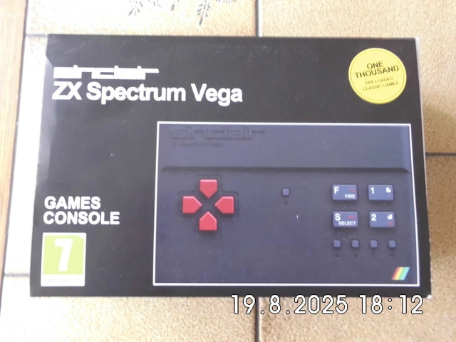 SINCLAIR ZX SPECTRUM Vega Spiele Konsole Limited Edition mit
