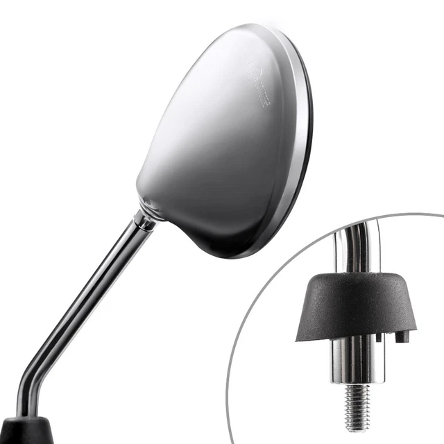 KiWAV OEM spec convex rétroviseur steel GAUCHE x1 pour Vespa LX 125/ 150