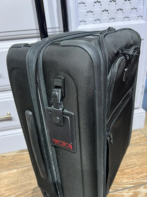 Tumi  Alpha 3 Continental Expandable 4 Wheeled Carry-On Luggage 2