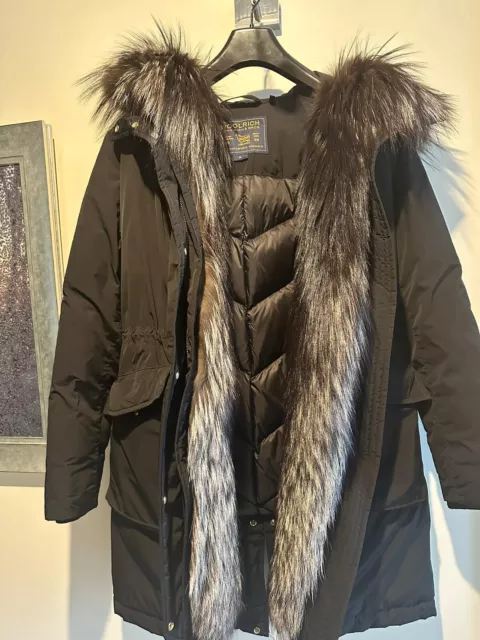 Woolrich Women's Parka with Fox Fur